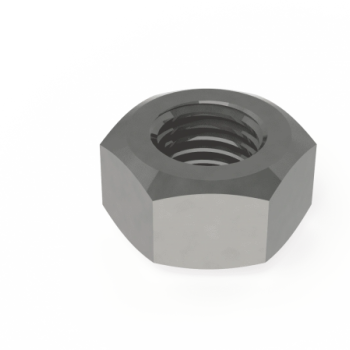 PORCA SEXTAVADA GALVANIZADA ELETROLÍTICA 1/4