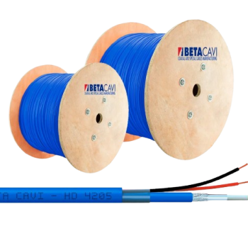 COAXIAL BETACAVI HD 4205 CAPA LSZH AZUL - BOBINA 1000 METROS