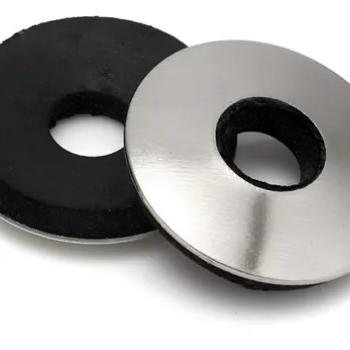 ARRUELA VULCANIZADA BW METAL/EPDM ALUMINIO 5,5MM EXT: 22MM
