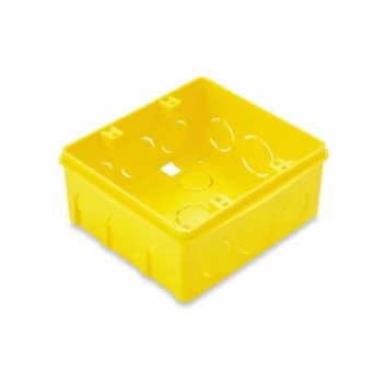 CAIXA LUZ 4X4 PLASTICO AMARELO TRAMONTINA
