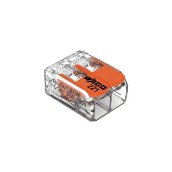 CONECTOR TIPO WAGO 2x 2,5mm rígido/4mm flex