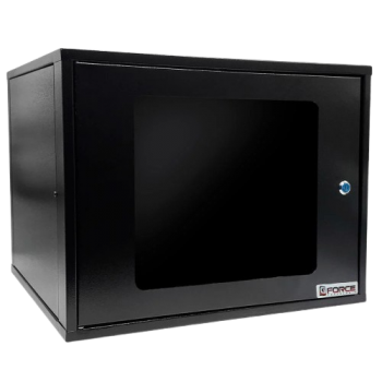 RACK 19'' 8U X 470 PRETO VISOR DE ACRÍLICO G FORCE