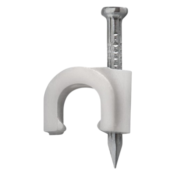 GRAMPO FIXA FIO CIRC 6MM (50UN)