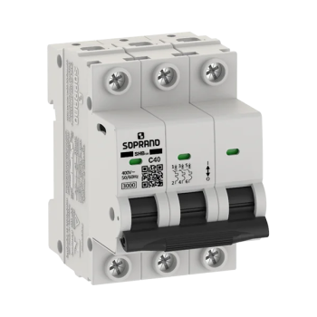 DISJUNTOR TRIPOLAR SHB3-GIII-C40 3P 40A SOPRANO