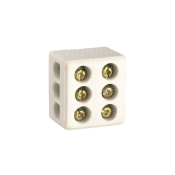 CONECTOR 30/50A 10MM 3 BORNES PORC.1422FP LORE