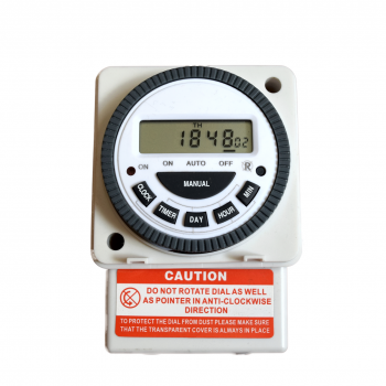 TIMER DIGITAL INTERRUPTOR HORÁRIO TE-310 BIVOLT DIN ELCON