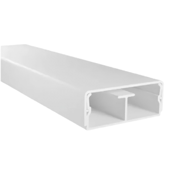 CANALETA BRANCA 40X16X2000MM C/ DUPLA FACE MARGIRIUS