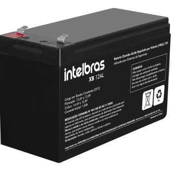 BATERIA VRLA 12V - XB 12 AL INTELBRAS