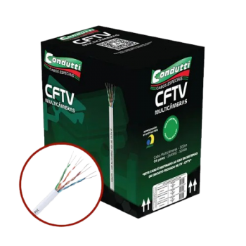 CABO MULTICAMERAS 4P BC CX 300M PREMIUM CONDUTI