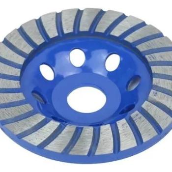 DISCO REBOLO DESBASTE P/ METAIS 115MM DIAMANTE AZUL