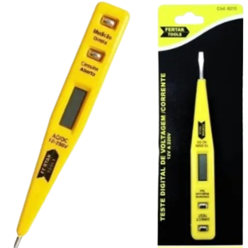 CHAVE TESTE DIGITAL 12V 250V FERTAK