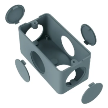 CONDULETE PVC CINZA TELEFONIA 4X2 HIDROSSOL