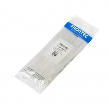 ABRAÇADEIRA NYLON NATURAL 283 X 4,8 mm - 100 pcs FRONTEC