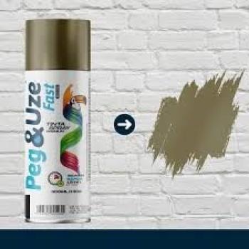 TINTA SPRAY PEGUZE OURO DOURADO METÁLICO 300ML - REF 6361