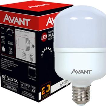LAMPADA LED BULBO ALTA POTENCIA 40W 6500K BIVOLT E27 AVANT