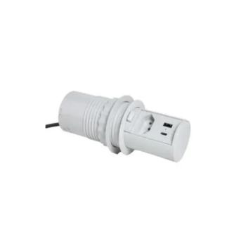 EXTENSÃO MINI TOTEM POP20 1 TOMADA NBR + USB A+C 3520W BRANCA DUTOTEC
