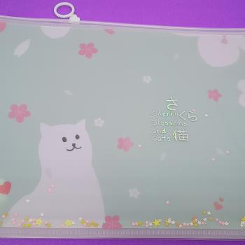 Pasta Zip Bag Multiuso PP A4 GATO