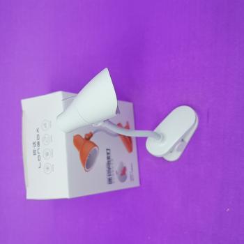 Mini Luminária LED C/Garra para Leitura