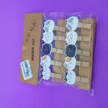 Kit Predendor GATO EMOJI  10 Pç