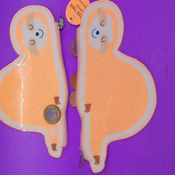 Bolsinha para Moedas - Bicho Preguiça