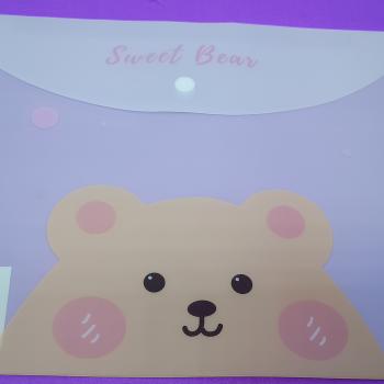 Pasta em PP para Documento A4 Tema Animal