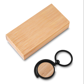 CHAVEIRO METAL DET. BAMBU PRETO CH53074