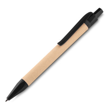 CANETA ECOLOGICA PAPEL. DET. PRETO CP0107D