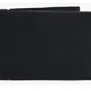 PORTA CARTAO FEMININO / MASCULINO SLIM BASICO - PRETO
