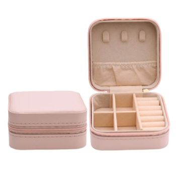 PORTA JOIA PORTATIL CAIXINHA - ROSA