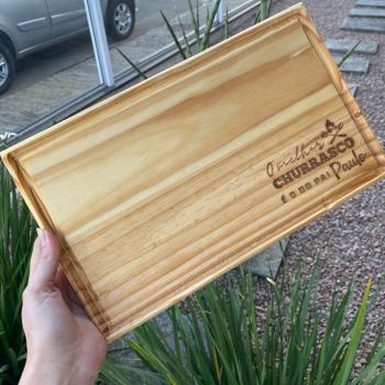 TABUA DE CORTE 25X35cm S/ PERSONALIZAÇÃO - PINUS