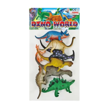 Kit 8 dinossauros CP001522 dino world