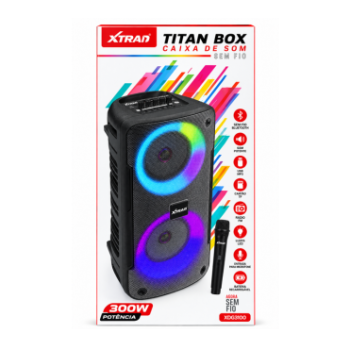 Caixa XDG3100 Som Bluetooth Xtrad  Titan BOX