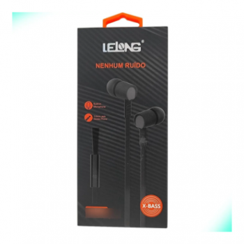 Fone LE-0201 com fio Lelong