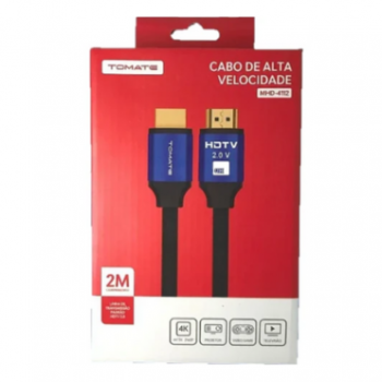 Cabo HDMI MHD-4112 - 2 metro Tomate