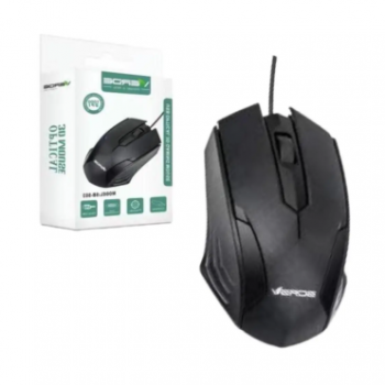 Mouse SB-S03 com fio Verde