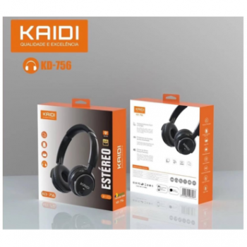 Fone KD-756 Bluetooth Estéreo Kaidi