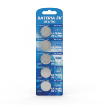 Bateria KP-BT2430 Botão 3V Cada Knup