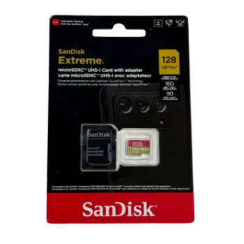 Cartão 128Gb SanDisk Extreme