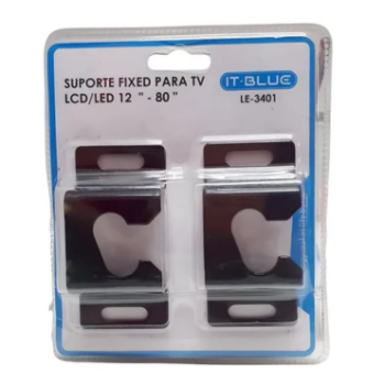 Suporte LE-34-01 fixo tv 12 a 80 IT-BLUE