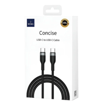 Cabo 100W Concise Tipo C  Wi-C017 C-C 1.2m WIWU