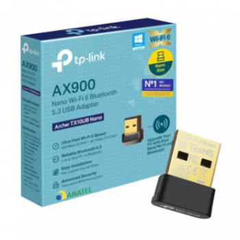 Adaptador AAX900 TX10UB Nano Wifi + Blueetooh tp-Link - USB