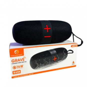 Caixa AM10 Som Bluetooth 16W IPX6-H´maston