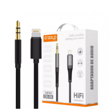 Adaptador CB-59 Iphone P2 femea A´Gold
