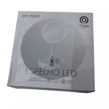 Espelho OIH-5200 Maquiagem com Led Oasis
