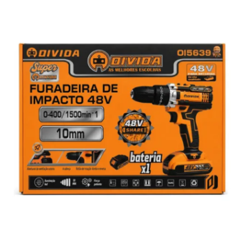 Furadeira OI5639 48V 10mm OI VIDA impacto