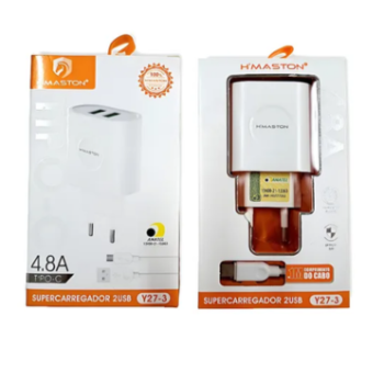 Carregador Y27-3 Tipo-C H´Maston