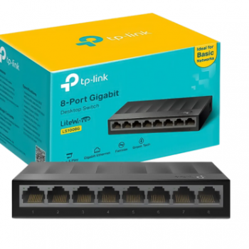 Switch LS1008G 8 Portas Gigabit TP-Link