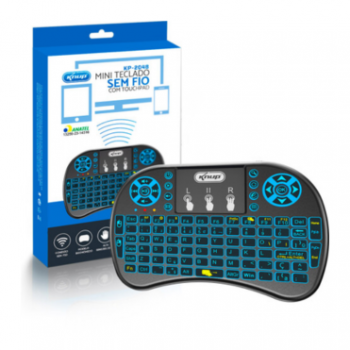 Mini teclado KP-2048 Sem fio