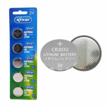 Bateria KP-BT2032 Botão 3V Cada Knup