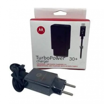 Carregador v8 turbo power 30+ 30W
